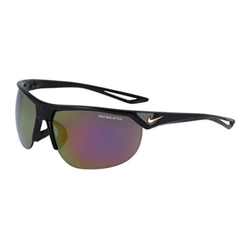 NWT Nike CROSS TRAINER M EV1012 Black Rectangle 67mm Sunglasses